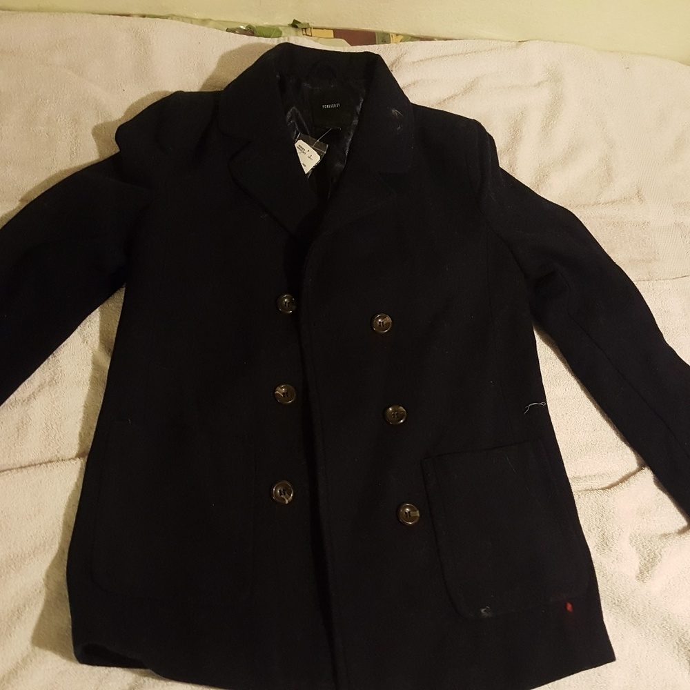 New navy f21 coat